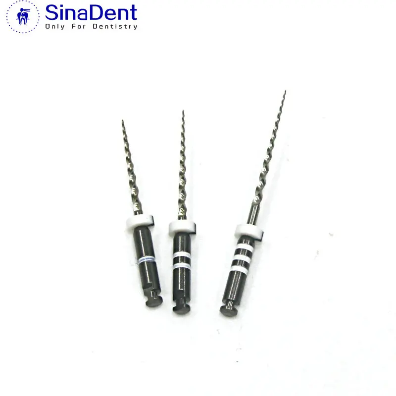 Teeth Whitening Dental D Retreatment NiTi Files D1 D2 D3 Single Assorted Sizes 6pcs Rotary Endodontic Files For Root Canal