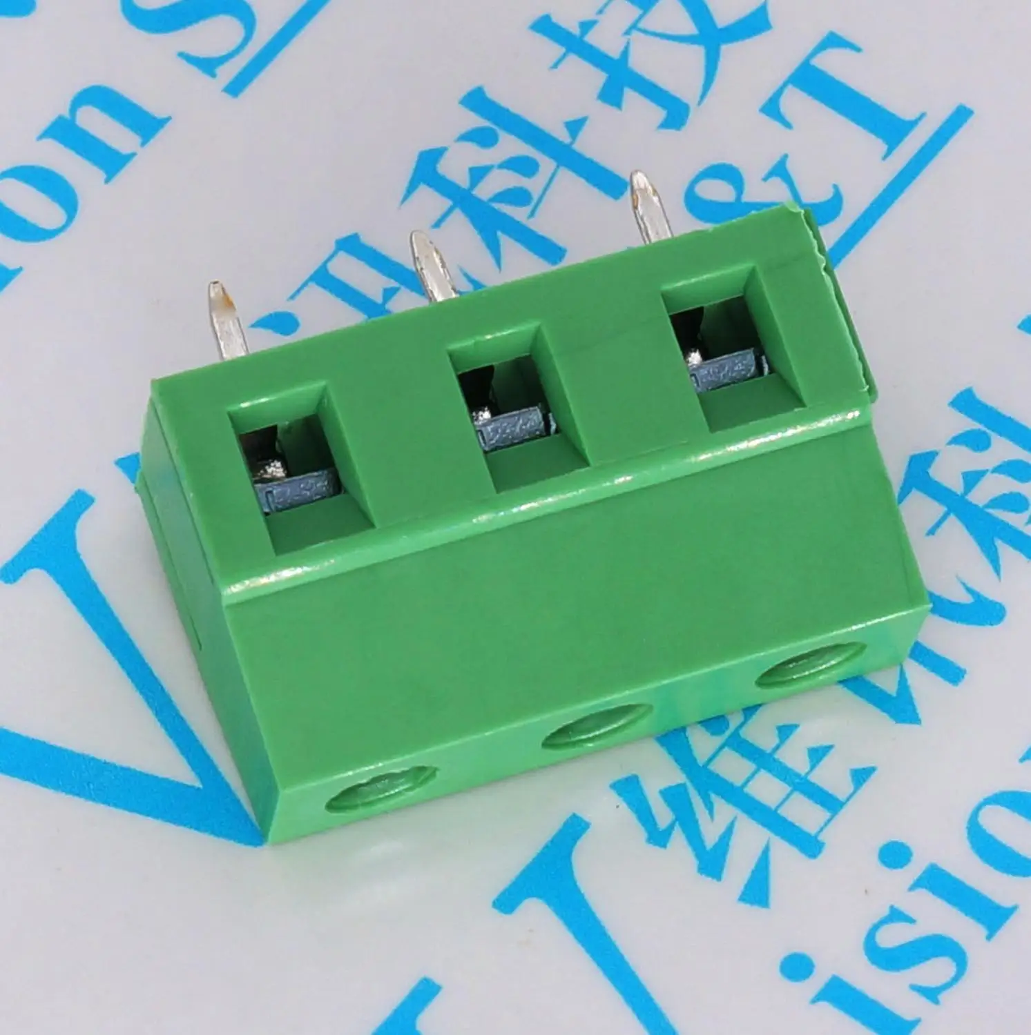 10 шт. KF128 5,0 5,08 7,5 3,81 мм PCB винт Клеммная колодка Разъем 2P 3P 4P 5P 6 Pin - Цвет: 5.0-3P