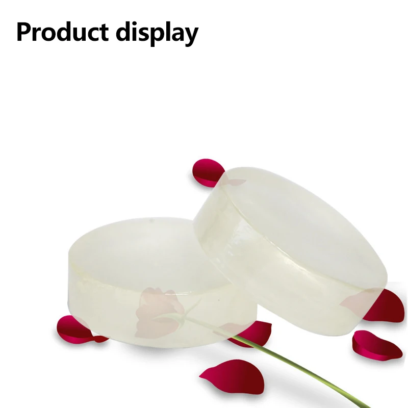 1 Pcs Soap Crystal Nipples Cleaner Moisturizing Goat Intimate Private Bleaching Lips Skin Body Pink Whitening Oil-control Health
