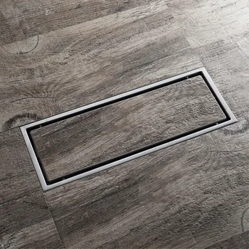 

Hideep Recessed Floor Drain Stainless Steel 304 Toilet Bathroom Deodorizing Rectangular Hidden Floor Drain