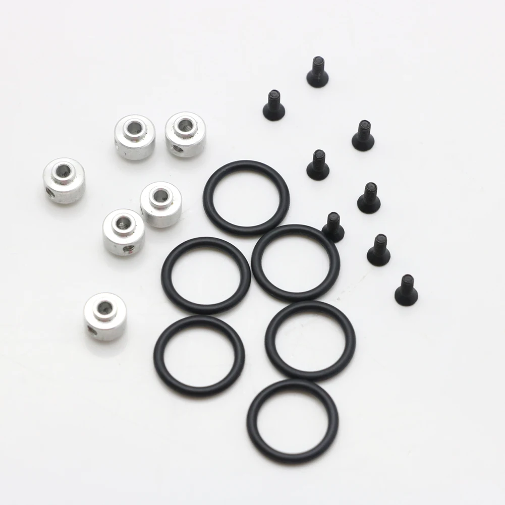 Lot de 5 adaptateurs d'hélice RC 3mm/3.17mm en métal avec joints toriques