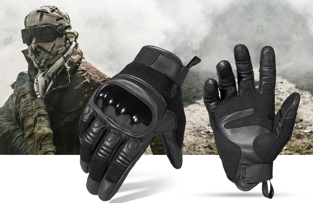 Tactical Gloves Full Finger Military Army Men Knuckle Protective Gears Touch Screen Paintball Airsoft Shooting Fishing Glove