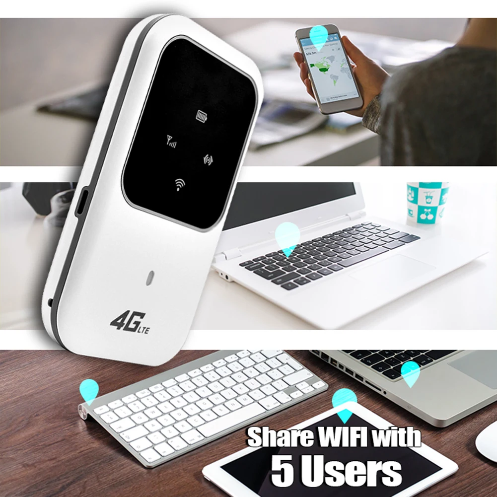 Переносной модем MF 901 LTE 150 Мбит/с CPE WIFI работает на любой сим ...