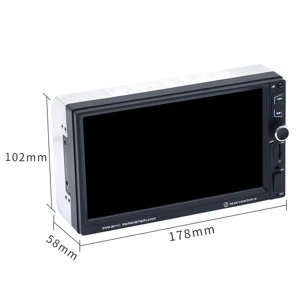 HEVXM 8011G 2-DIN 7 дюймов Автомобильный MP5 плеер gps Bluetooth с навигацией камера заднего вида дистанционное управление FM