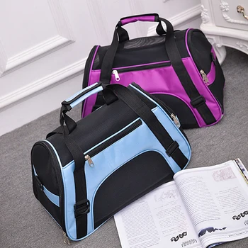 

Pet Bag Breathable Outdoor Cat Cage Puppy Carrying Shoulder Bags Protable Pet Carrier Crossbody Bag Pet Handbag for Pets Dog Cat