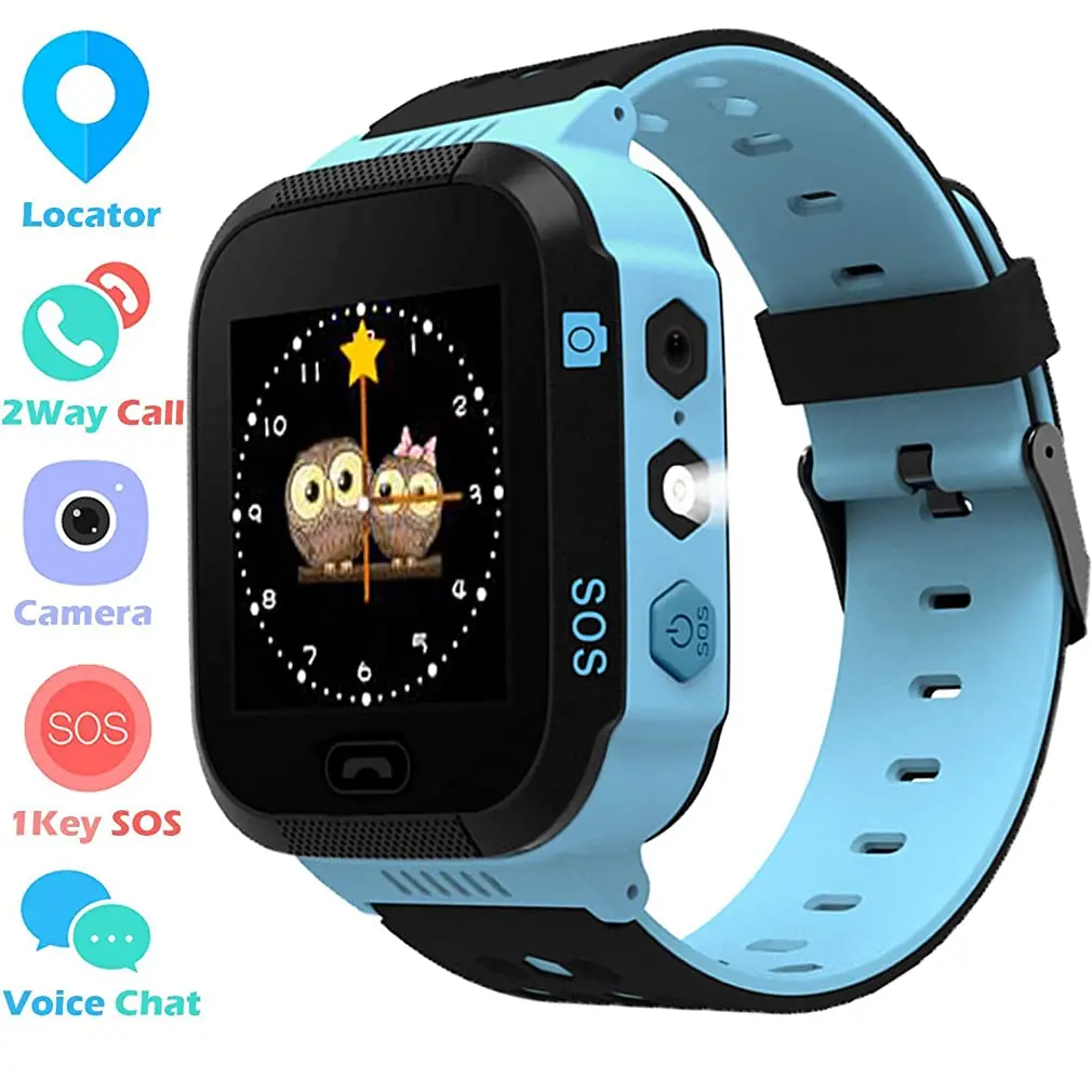 2021 Kids Smart Watch Waterproof SOS Antil-Lost Phone SIM Card Location Tracker Child Smartwatch Gift For IOS Android | Электроника