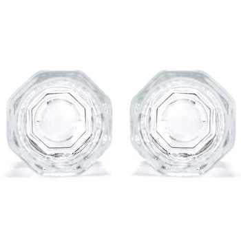 

2 Pcs of Nail Polish, Nail Glass Crystal Cup, for DIY Nail Art