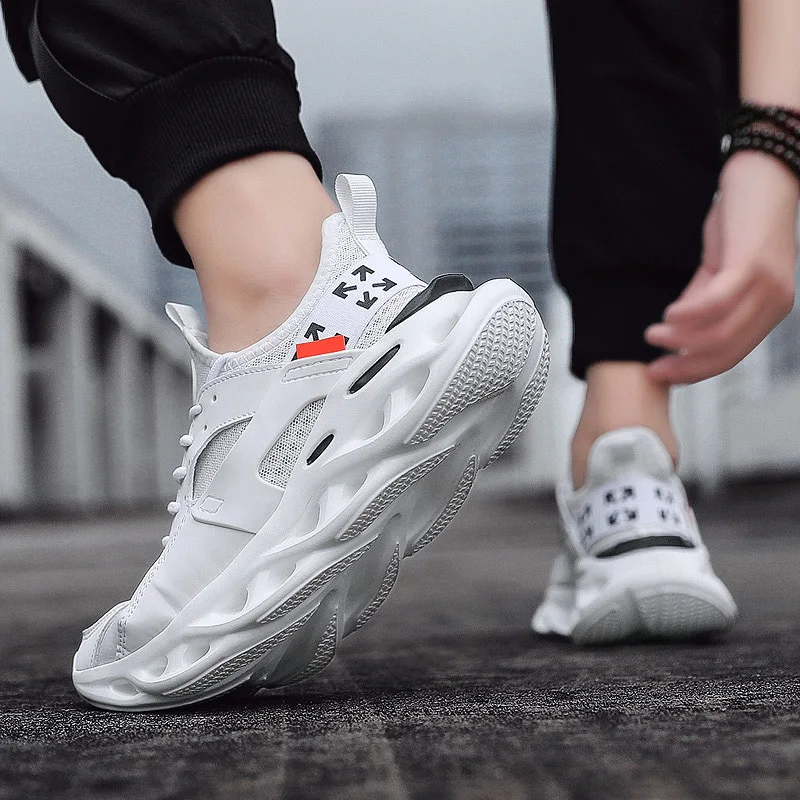 Мужские кроссовки с лезвием для бега, дышащие, Air Max, спортивные кроссовки для бега, мужские беговые кроссовки