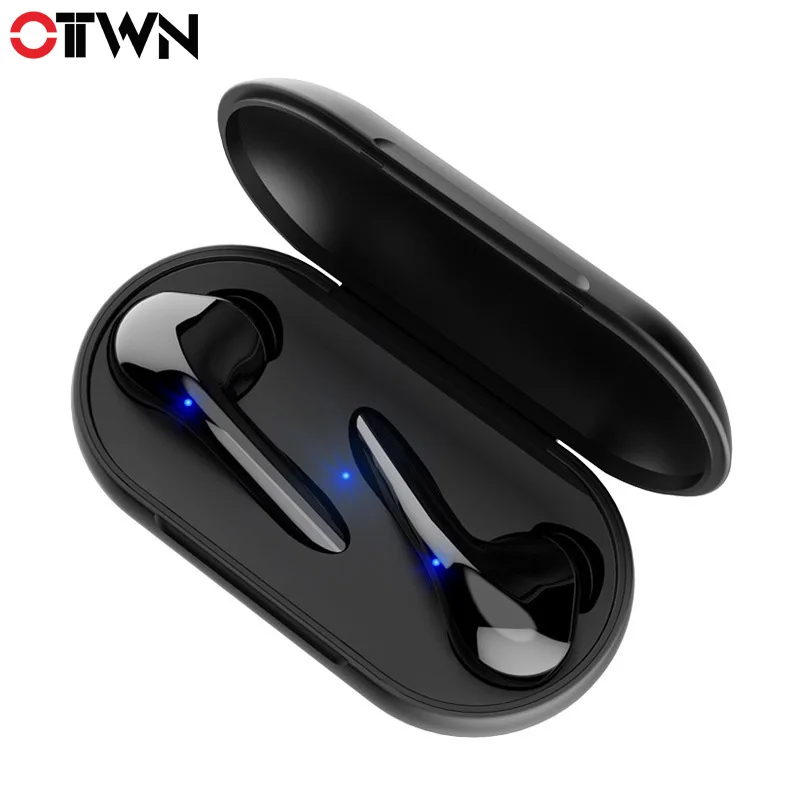 OTTWN новые наушники-вкладыши TWS с 5,0 M6S Bluetooth наушники спортивные водонепроницаемые часы, подходят для бас стерео сенсорное управление с микрофоном Шум шумоподавления Беспроводной наушники