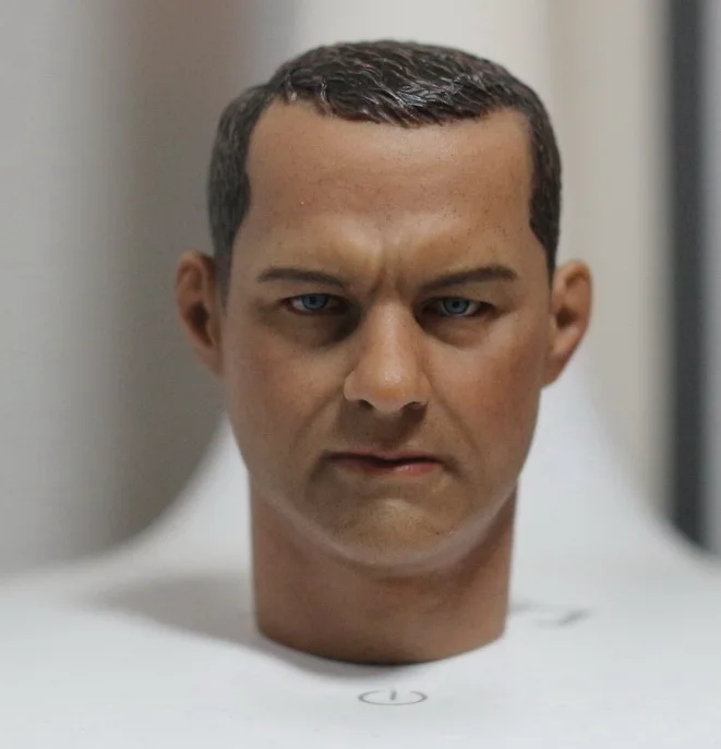 Масштаб 1:6 фигурки спасательные частные Райан Том Хэнкс голова для 12-дюймовой