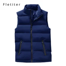 Флисовые Жилеты мужские s осенне-зимний теплый жилет-куртка без рукавов мужской жилет Модные повседневные пальто мужские s 4XL