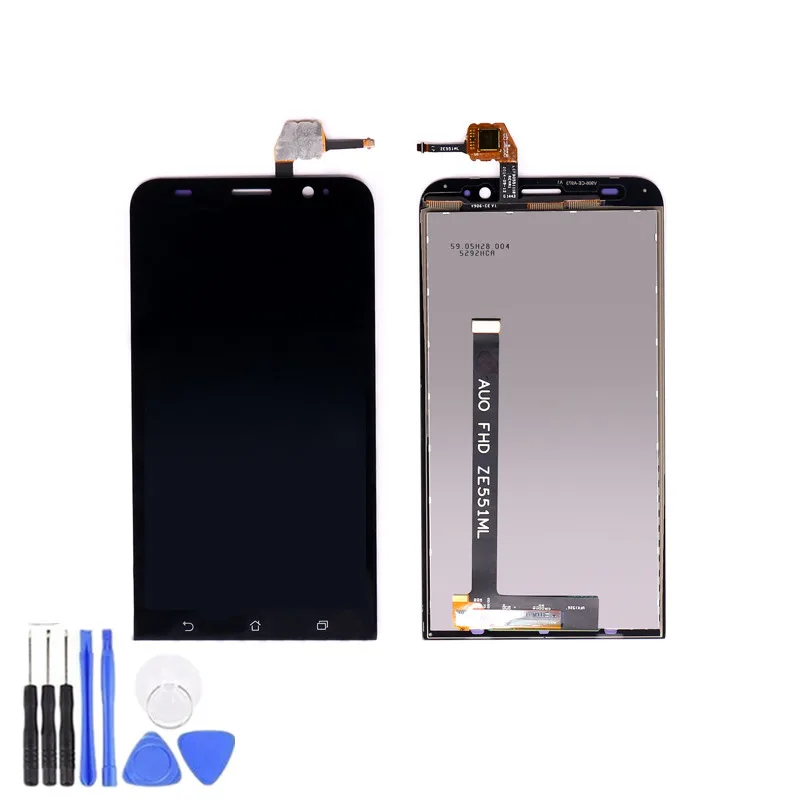5 ''Оригинальный ЖК-дисплей для ASUS Zenfone 2 ZE551ML сенсорный экран дигитайзер с