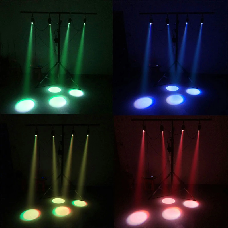 Rgbwa + uv Efeito de Luz Par com Dmx512 Stage Wash dj Luz Disco 7x12w 54x3w 12x3w Mini Spotlighting 10w Pcs Led 7 1x18w 6in1 22 e 6 em 1, efeito lavável, 7x18w,