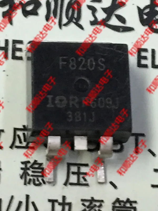 10 шт./лот F820S IRF820S новое место, чтобы-263 500V 2.5A