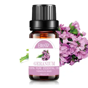 

Elite99 10ml Geranium Pure Essential Oils For Aromatherapy Diffusers Air Fresh Massage Relieve Stress Frankincense Aroma Oils