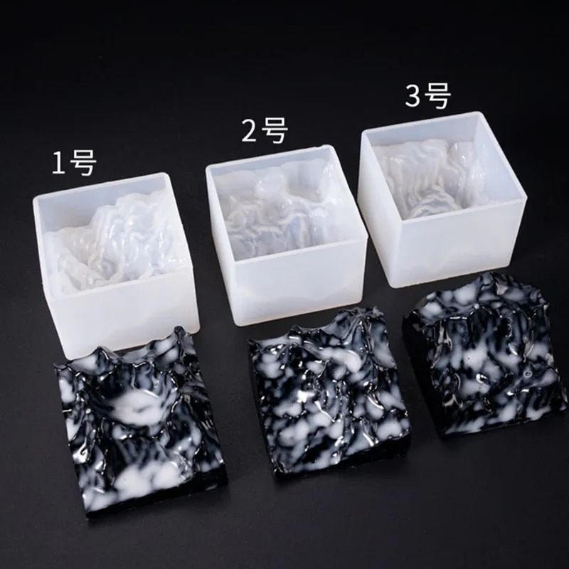 

DIY mountain shape silicone mold epoxy resin jewelry accessories mold decoration decoration tools