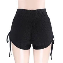 Хит, женские шорты для фитнеса, высокая талия, дышащие, бесшовные, быстросохнущие, шорты для йоги, для бега, спортзала, HV99