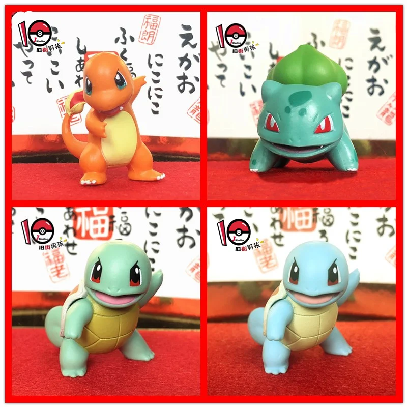 gi joe toys TAKARA TOMY Pokemon 4cm pikachu Eevee Togepi Mimikyu Scorbunny Grookey Sobble Charmander Bulbasaur Action figures models toys naruto toys