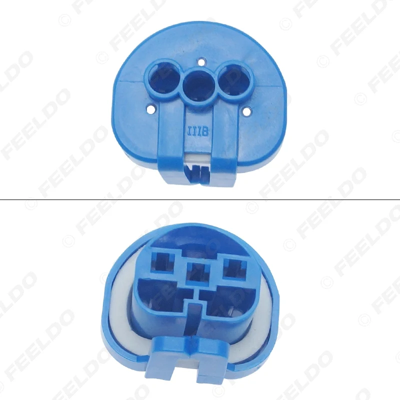 FEELDO 10 шт. авто мотоцикл 9004-21/HB1/9007/HB5 HID светодиодный лампы DIY Быстрый адаптер разъем Концевая заглушка# FD6153