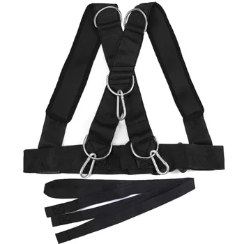 

Resistance Trainer Sled Harness Workout Assistance Rope Kit Speed Shoulder Weight Physical Training Resistance Training Strapss