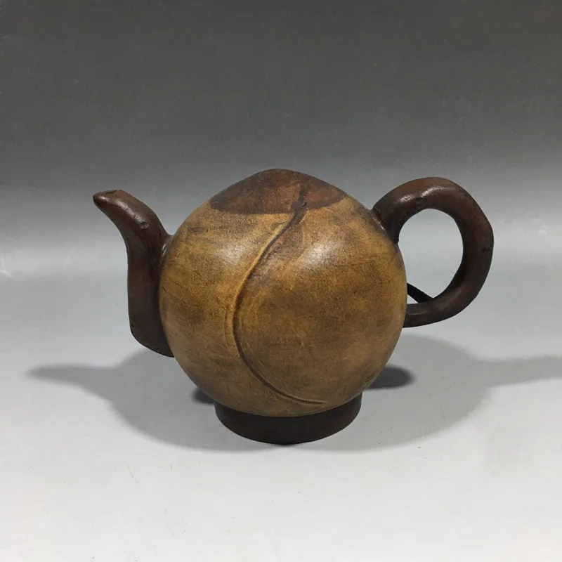 

Чайник ручной работы, изысканный чайник из фиолетовой глины, коллекция