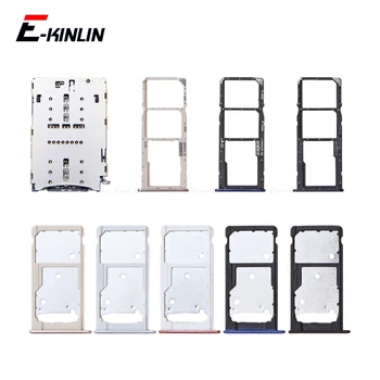 

Sim Card / Micro SD Card Tray Socket Holder Slot Container Connector Adapter Reader For HuaWei Y7 Prime 2018 2017