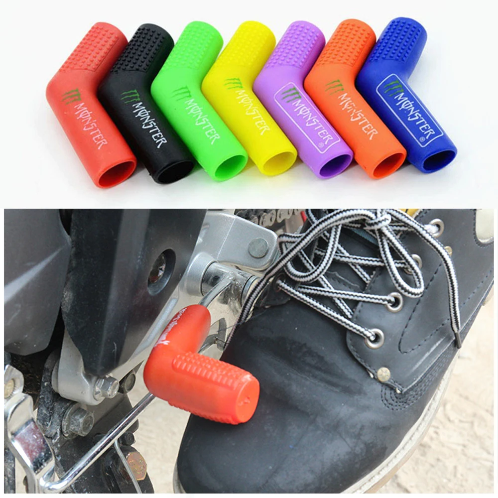 

Motorcycle Off-road Rubber Gear Shift Protective Sheath For HONDA cb 400 400f 500f For YAMAHA yzf-r125 yb 125sp mt09 etc.