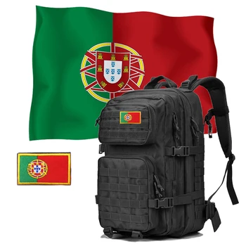 

Portugal Flag Men's Backpack Tactical Military Men Bag 50L 1000D Army Bag Male Bagpack Travel Camping Climbing Fishing Hunting
