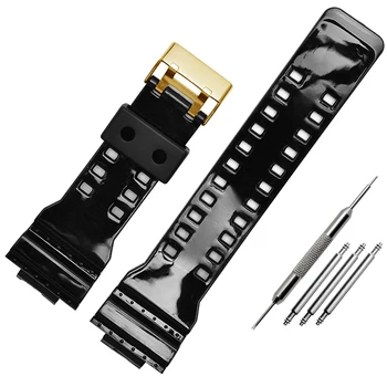 

silicone watchband for CasioG-SHOCK GA110 100 GD120 100 GLS100 Watch Sport Waterproof straps Accessories with Tools