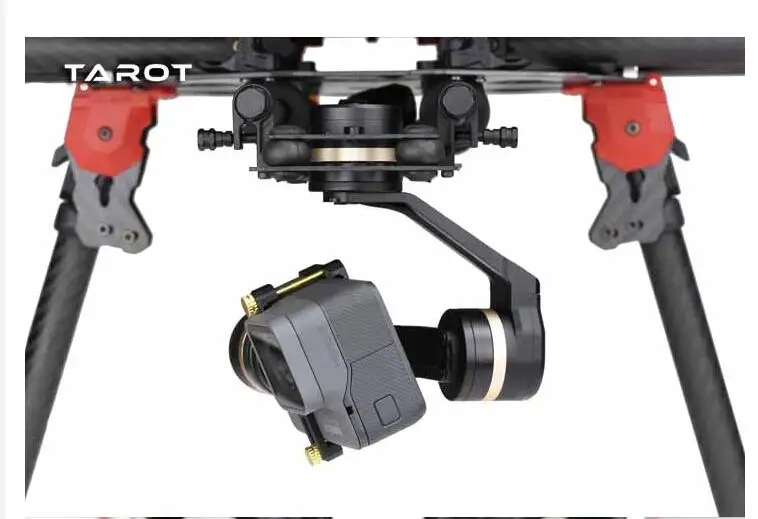 Tarot Gopro Hero5/6 T-3D V металлический трехосевой панорамирование/наклон TL3T05 трек