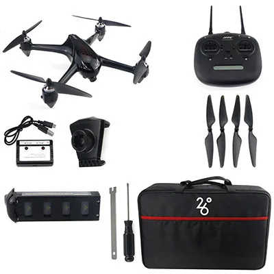 JJRC X8 Профессиональный gps режим позиционирования бесщеточный Радиоуправляемый Дрон с 5G WiFi FPV 1080P HD камера Квадрокоптер VS B5W игрушки подарки - Цвет: X8 1Battery
