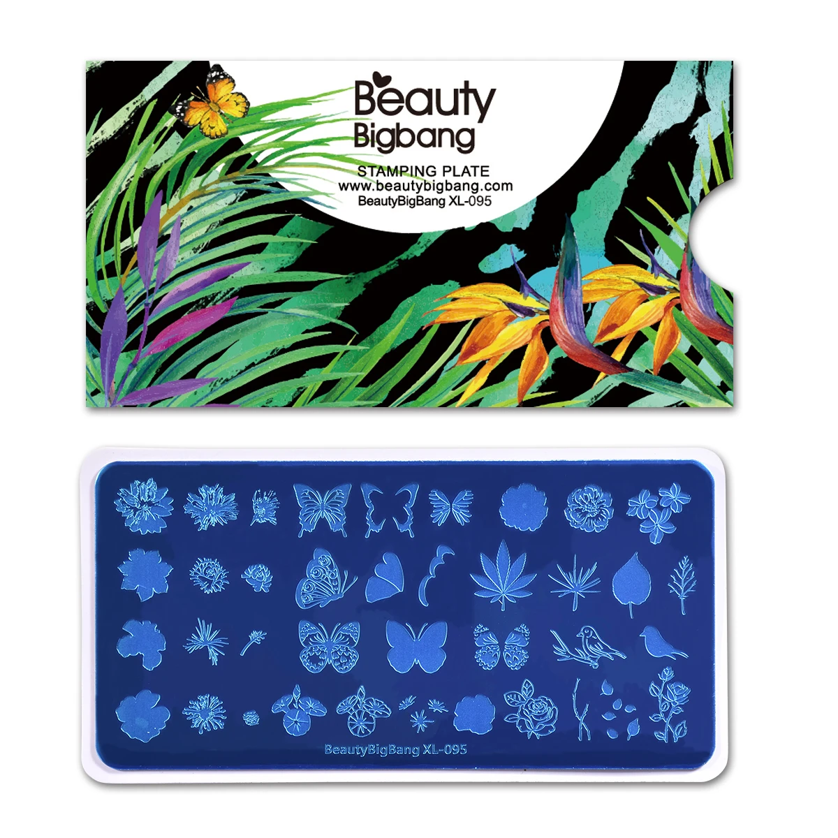 BEAUTYBIGBANG 6*12 см прямоугольные пластины для стемпинга ногтей для ретро природы мира цветочный лист тема для дизайна ногтей шаблонные штампы пластины