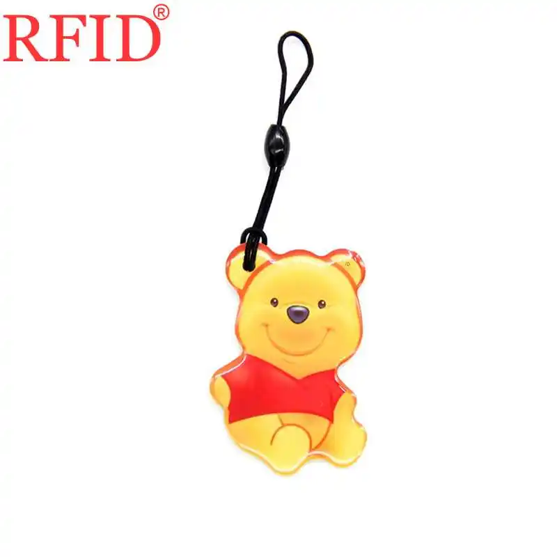 1pcs Random Color ID 125 кГц EM4305 EM4205 реплицируемые записываемые брелки RFID мультфильм брелок жетон тег карты контроля доступа несколько вариантов 1 шт - Цвет: 1pcs Random Color