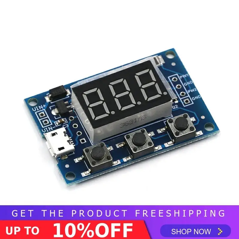 DC 5-30 в Micro USB 5 В мощность независимый генератор pwm 2 канала двойной способ цифровой светодиодный рабочий цикл импульсная частота Доска модуль