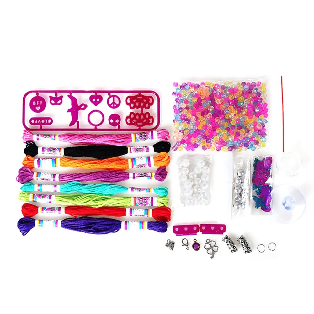 Hand-woven Wool Machine Children's Home Toys Sewing Loom Morandi Series Color Knitting Machine Weav