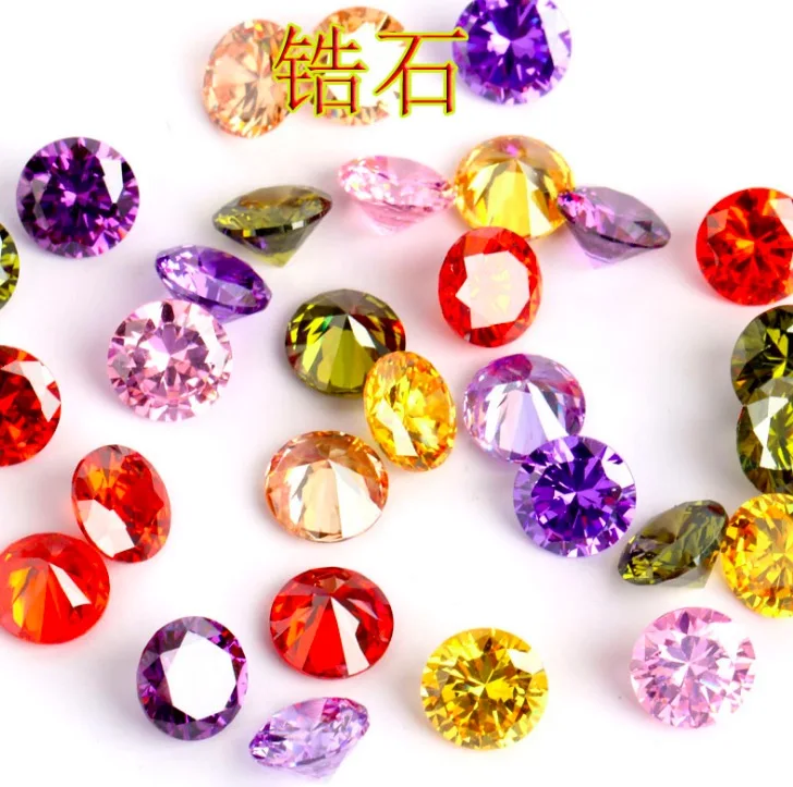 

10PCS Floating Charms Fit Living Memory Glass Floating Locket Pendant Zircon Floating Charms