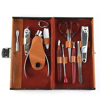 

High Quality Pedicure Toe Nail Art Tools Set Kits Stainless Steel Nail Clipper Cutter Trimmer Ear Pick Grooming Kit Manicure Set