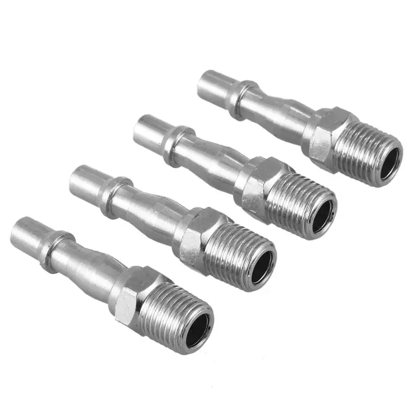 6 шт. воздушный шланг фитинг для компрессора соединитель Quick Release Set Male 1/4
