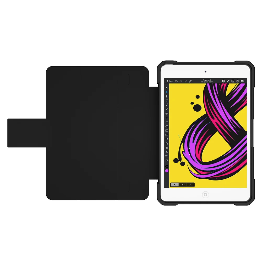Чехол для iPad Mini 4 5, умный чехол для планшета, с карандашом, с плечевым ремнем, Мини 123, авто спящий чехол, аксессуары KTZ