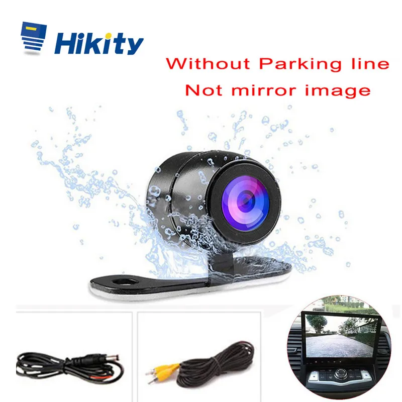 Hikity Автомобильная резервная камера Авто CCD HD Ночная Vison фронтальная камера 170 градусов камера заднего вида s водостойкая камера заднего вида