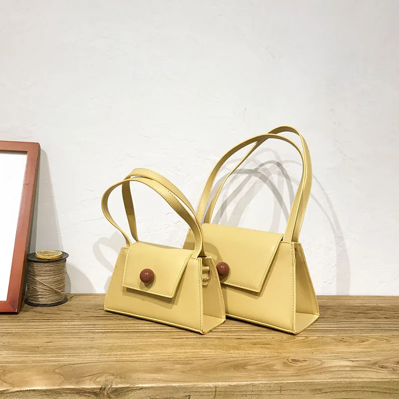 

French crowdsourcing ladies bag 2019 new style retro fashion handbags, small square bags Baidan ins single shoulder slanting bag