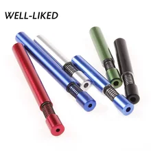 Горячая 82 мм Металл один htter летучая мышь Dugout трубы табака курительная трубка сигаретные трубы htter Пружинные трубы оптом