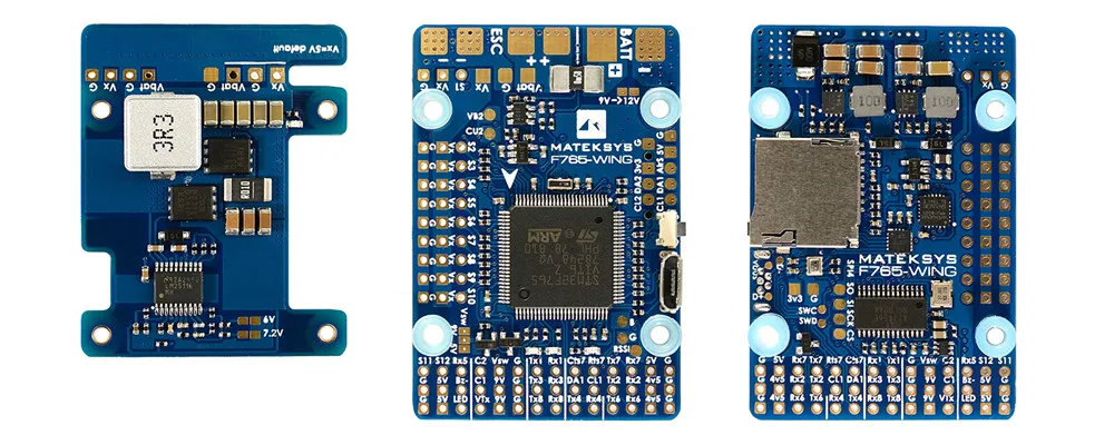 Matek System F765-WING STM32F765VI Контроллер полета Встроенный OSD для RC самолета фиксированное крыло