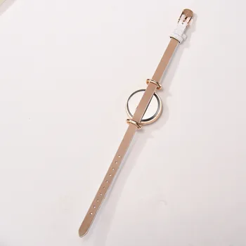 

Leather Wristwatches Simple Leather Rhinestone Quartz Ladies Dress Wrist Watch Women's Vintage Watches Casual Small 2020 new