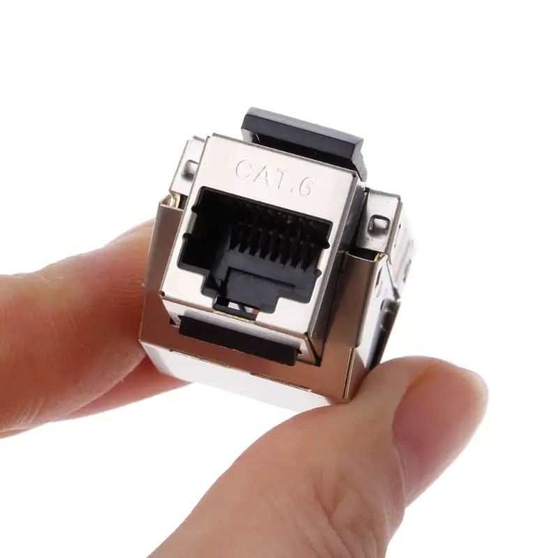 1 шт. RJ45 Keystone Cat6 экранированный FTP медный сплав UTP сетевой модуль Keystone Jack сетевой разъем адаптер информация разъем K