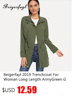 Beigerfayl осенний плащ для женщин Mantel Damen, однотонная цветная куртка Corta Vento Feminina, отложной воротник, Монт байан JR1939