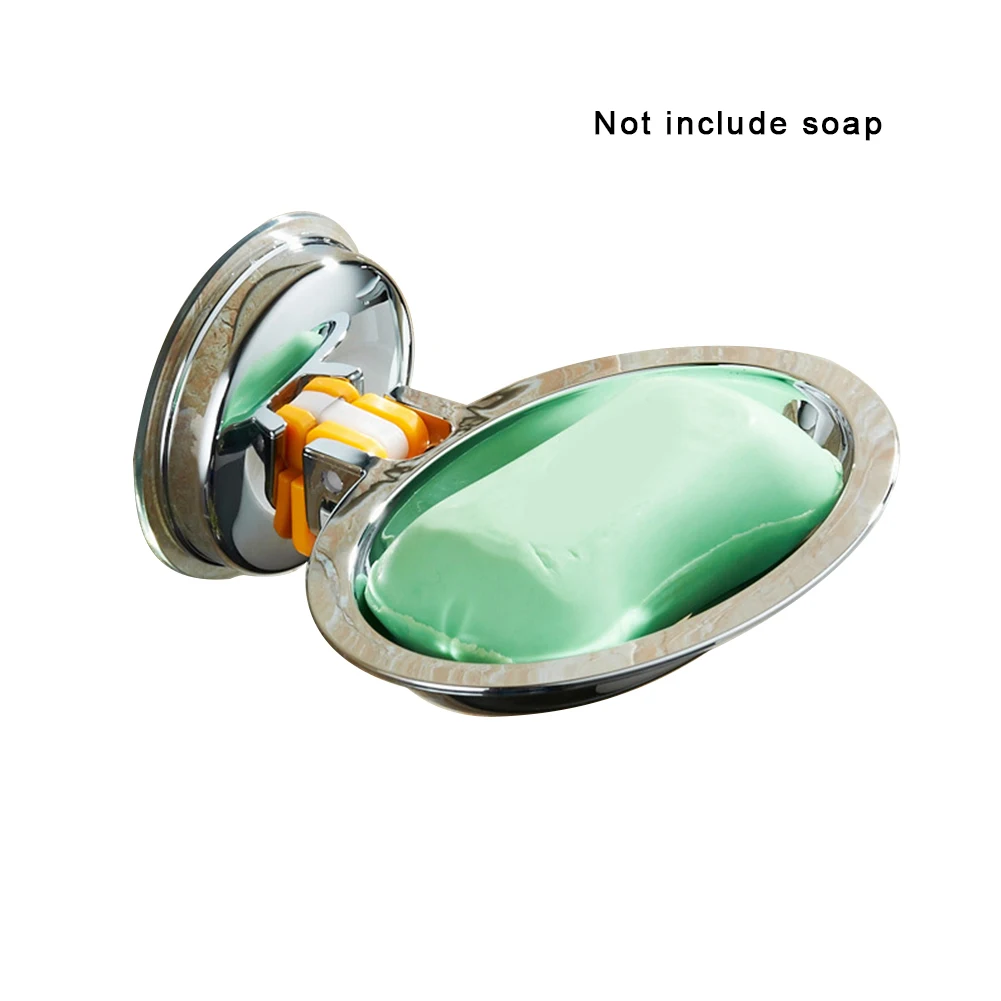 Without Drilling Holder Bathroom Suction Cup Draining Powerful Accessories Home Tray Box Wall Mounted Shower Sink Hanger