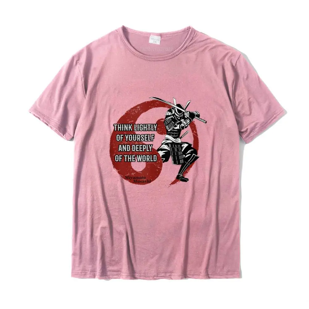 Normal Printed On T Shirts Family Fall Short Sleeve Round Neck Tops & Tees All Cotton Man Summer Top T-shirts Drop Shipping Samurai Miyamoto Musashi Wisdom Ronin Tank Top__MZ22872 pink