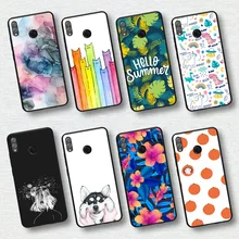 Ультра тонкий роскошный чехол для телефона huawei Honor 10 Lite легкий модный ноксостойкий защитный чехол для Honor 10i V10 Capa