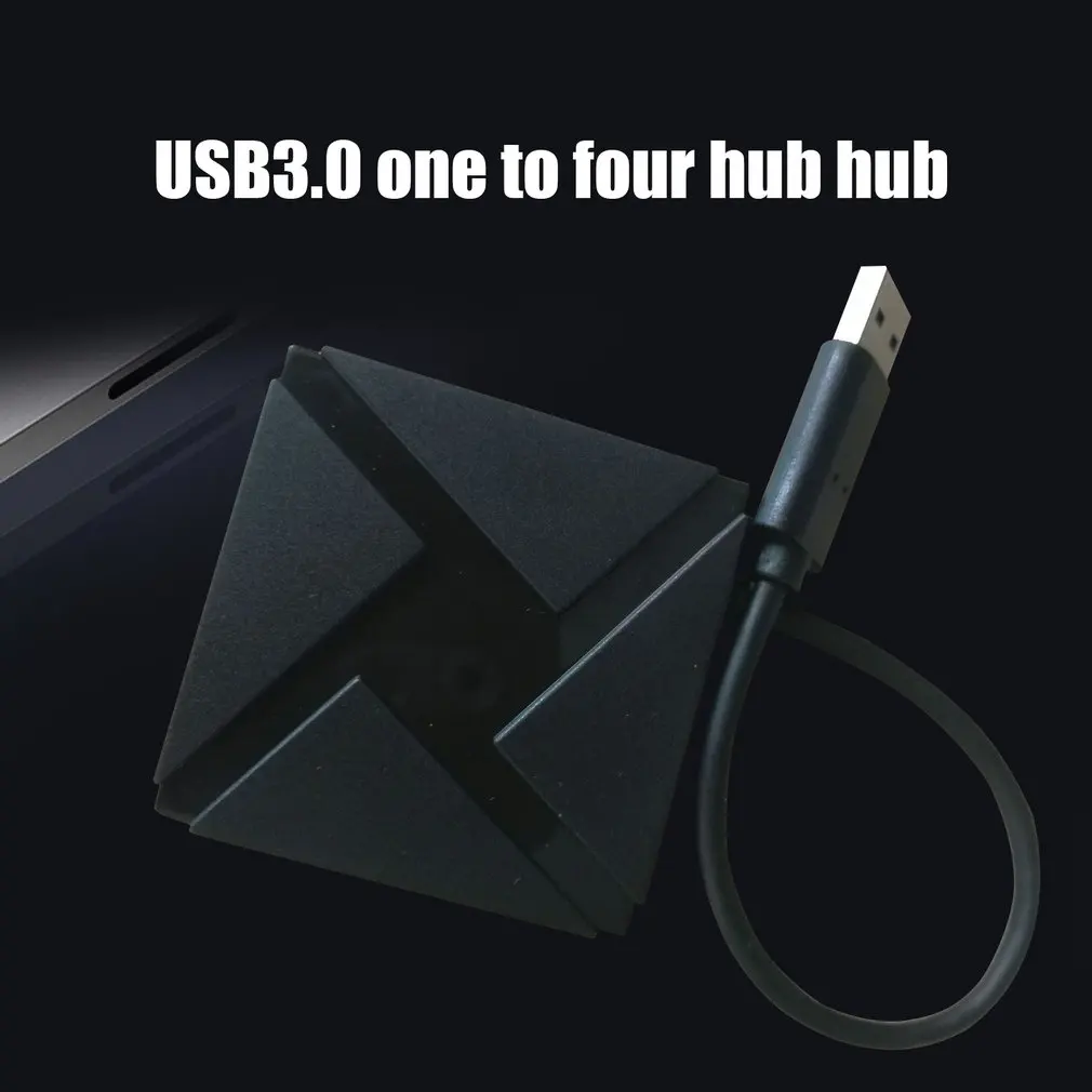 4 usb-хаб Многофункциональный USB разветвитель с Питание Интерфейс 4 Порты usb адаптер высокое Скорость концентратор для ПК компьютер